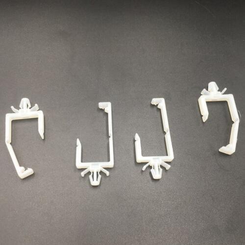 100pcs CHC-2 15.35X11.8 15.35*11.8 Nylon66 Square Wire Managmen Clip PCB Zip Rivet Insert Clasp Clamp Cable Fixed Seat Tie Mount