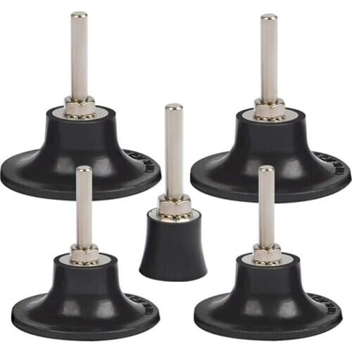 5Pcs Roloc Disc Pad Holder Quick Replacement Disc Pad Holder with 1/4 Inch Shank for Polishing Round Rotating Tool