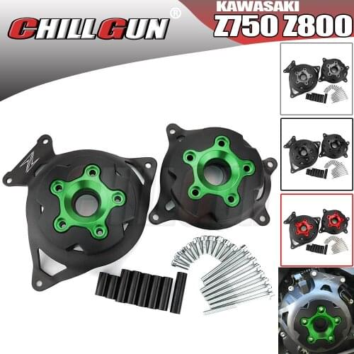 Motorcycle Accessories Engine Cover Crash Slider Falling Protector Guard For Kawasaki Z750 Z800 2013-2020 Z-750 Z-800 2019 2018