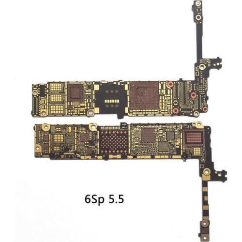 DHL free ship, 100pcs/lot, New Empty Motherboard Main Logic Bare Motherboard board Replacement For iPhone 6S+ 6SP 6SPLUS 5.5"