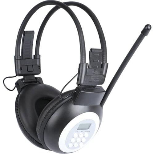 Wireless Stereo Daily Work Personal 50-108MHz Headphone FM Radio With Reception School Walking Student Ear Muff Portable Jogging