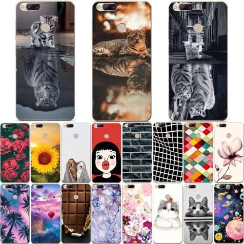 For ZTE Nubia Z17 Lite Case Wolf Silicon TPU Fundas for ZTE Nubia Z17 Mini Cat Animal Shell Bag Housing Phone Cases