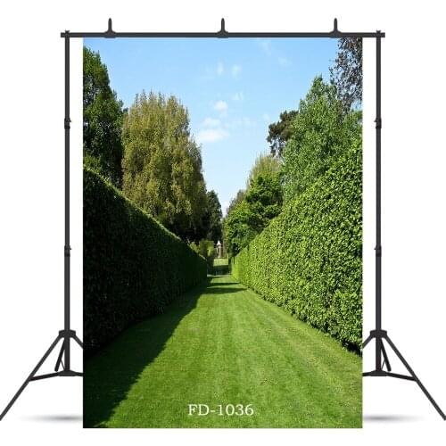 Plant Wall Walkway Photographic Background For Photograph Accessories Children Kids Vinyl Cloth Photo Backdrop Photophone