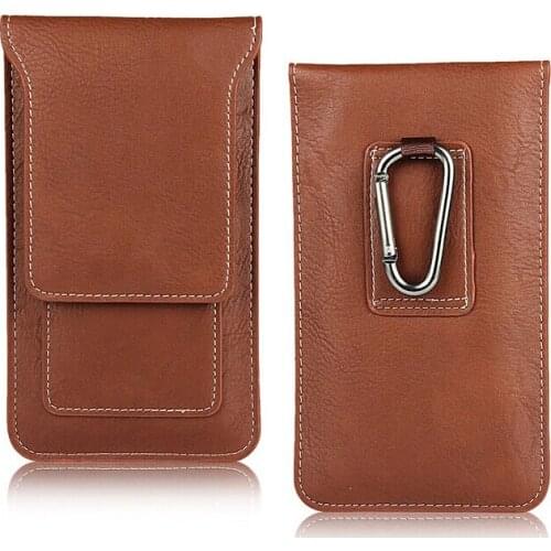 Hook Loop Leather Belt Clip Mobile Phone Case For Sony Xperia XA2 Plus,Asus ROG Phone,ZTE Axon 9 Pro