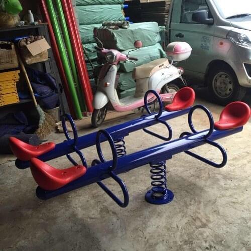 Outdoor balance seesaw children seesaw garden toy seesaw chair kids seesaw playground seat baby seesaw childrens horse Q01