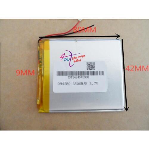3.7V polymer lithium battery 094280 904280 mobile device digital product wireless transmitter