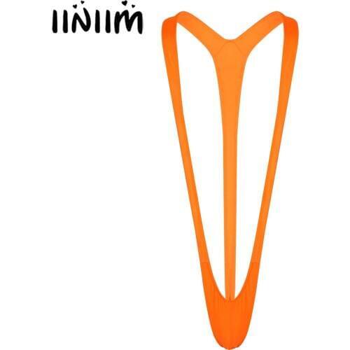 Mens Sexy Bodysuit Stretch Jockstraps Bulge Pouch Bright Fluoro Sexy Stretch Open Mankini Thong Sexy Clubwear Male Swimwear