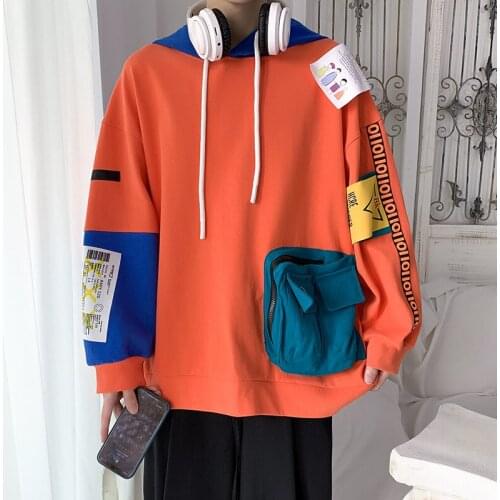 Coat Mens Spring Summer 2021 New Multi Pocket Style Large Hoodie Couples Womens Clothing Listing Fashion College Streets