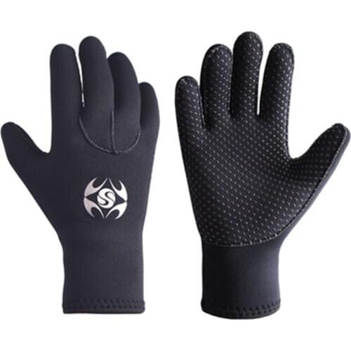 Professional Swimming Diving Gloves Neoprene 3mm Winter Warm Snorkeling Boating Fishermen Cold-proof Men Women Diving Gloves