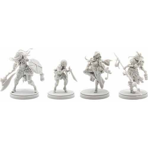 Special offer die-cast resin model KD ex06 King resin white model free shipping