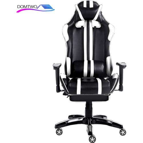 WCG gaming chair reclining computer chair home gaming seat Internet cafe sports racing chair office chair