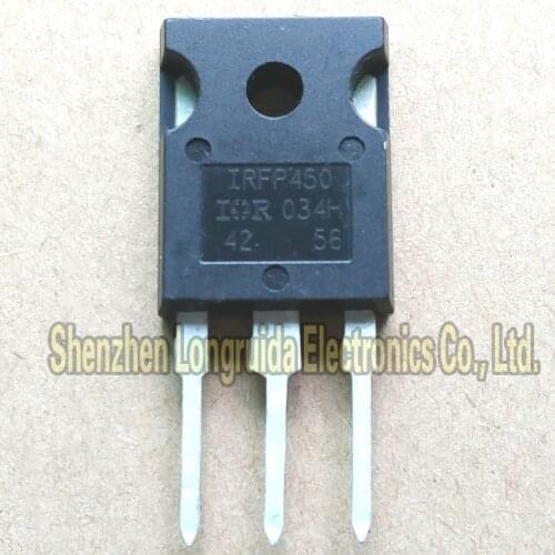 10PCS IRFP450 IRFP450PBF TO-247 MOSFET TRANSISTOR 14A 500V