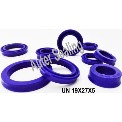 19x27x5 U Cup seal Single Lip piston ring rod seal U seal