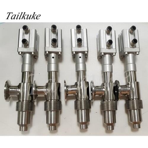 Filling Machine Accessories Discharge Nozzle Discharge Valve 304/316 Drip-proof Filling Head Non-standard Customizable