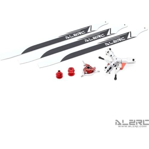 ALZRC TBR Upgrade Swashplate Blades Motor Pulley For Devil380 FAST RC Helicopter Accessories TH18763-SMT6