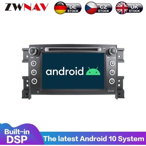 Android 10 4G+64GB Car Multimedia Radio DVD Player For Suzuki Grand Vitara 2005-2012 GPS Navigation video headunit audio dsp