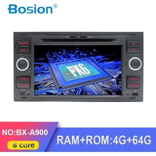 4G+64G 2 Din Android 10 Car DVD Player GPS Navigation WIFI DSP for Ford connect S-Max C-max Kuga Fusion Transit Fiesta Focus II