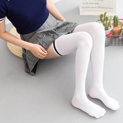 2 pair / lot ) Lengthened thigh stockings 150-185cm Super elastic stockings Add anti-slip belt velvet long stockings NEW