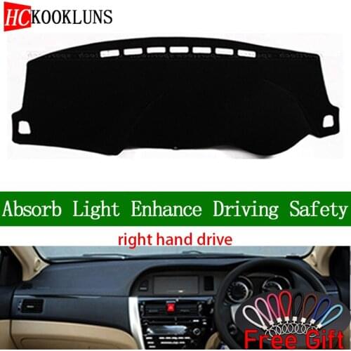 For HAVAL VOLEEX C30 2010 2011 2012 2013 2014-2016 Right Hand Drive Dashboard Cover Car Stickers Dash Mat Interior Accessories