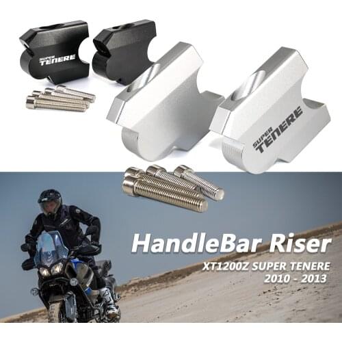 For Yamaha XT1200Z SUPER TENERE 1200 XTZ1200 XTZ 2010 - 2020 Motorcycle Handlebar Risers Clamp Mounting Mount Riser Adapter