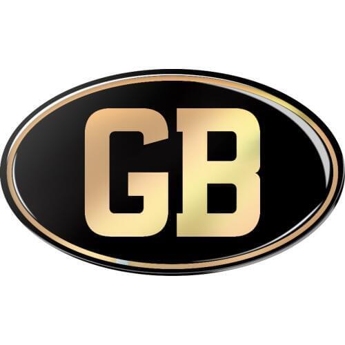 Motorcycle Tank Decals GB Euro Oval Sticker Car Stickers Case for Aprilia Ducati Yamaha Suzuki BMW MV Kawasaki Tank