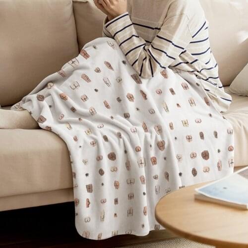 Butts Throw Blanket Warm Soft Blanket Flannel Blanket