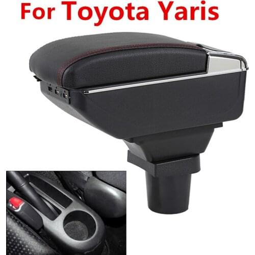 For Toyota Yaris Armrest Box for Toyota Yaris 2011/ 2009/ 2008 year free shipping
