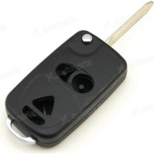 Remote Flip Folding Key Shell Case Cover For BUICK Rendezvous Regal Pontiac 4BTS