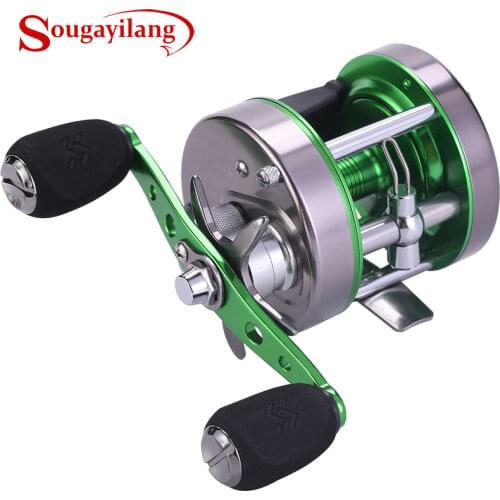 Sougayilang XLT400-600 Trolling Fishing Reels 6+1BB 5.3:1Full Metal Drum Fishing Reel Max Drag 25kg Pesca