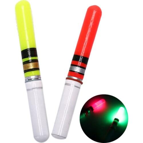 LED Electric Float LED Light Stick For Fishing Float With Battery Tube Night Fishing Tackle Luminous Electronic Float