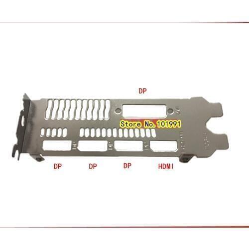 XFX RX570 Black Wolf Edition RX 580 480 470 460 570 560 graphics card baffle DP+DP+DP+HD-MI+DVI interface free shipping 30pcs