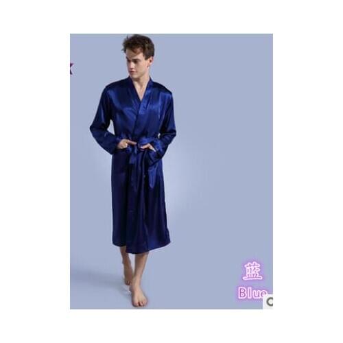 Xsyyfast Men's Silk Robes