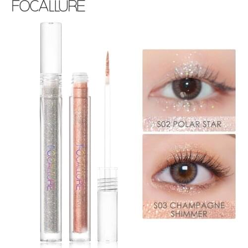 Starlight 5 Color Liquid Eye Shadow Sequin Shimmer Glow Diamond Glitter Eyeshadow Makeup Pigment Cosmetic Beauty Tools