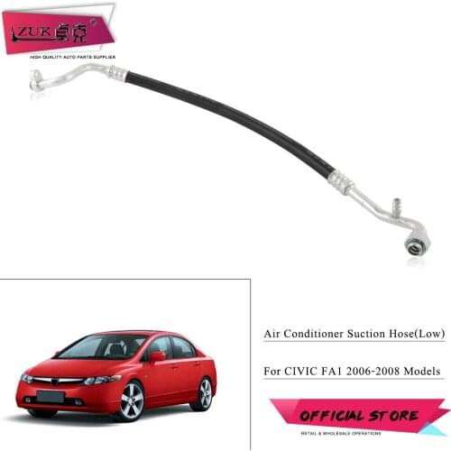 ZUK For HONDA AC Air Condition Suction Hose Low Tension Pressure Rubber Hose For CIVIC FA1 FD1 2006 2007 2008 2009 2010 2011