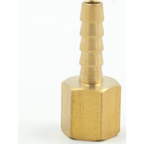 1Pcs Legines Brass Hose Barb Fitting, Adapter, Barbed x NPT Female Pipe, 1/4", 5/16", 3/8", 1/8"