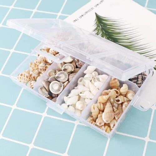 100g Natural Conch Shell Loose Bead DIY Necklace Bracelet Jewelry Findings