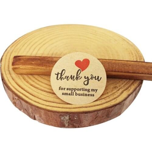 1000 Pcs/lot DIY Handmade Stickers round Wedding Stickers Party Favors Decoration Envelope Seals Stationery Stickers