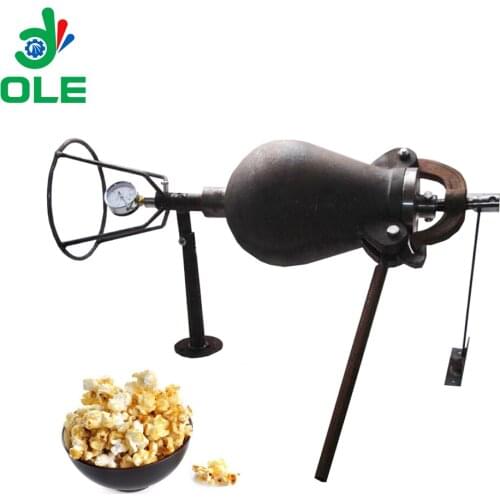2.5KG/TIME China Cannon Corn Popping Machine Old Fashion Popcorn Maker Machine