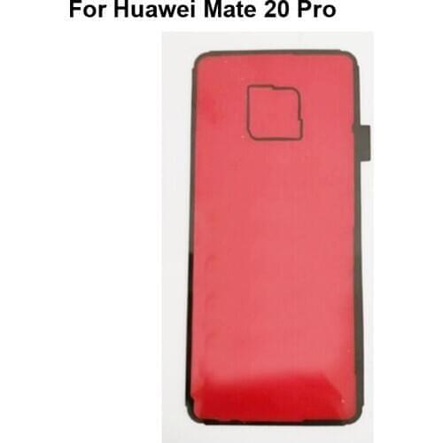 5PCS For Huawei Mate 20 Pro Back Battery cover Rear door Bezel 3M Glue Double Sided Adhesive Sticker Tape For Huawei Mate 20pro