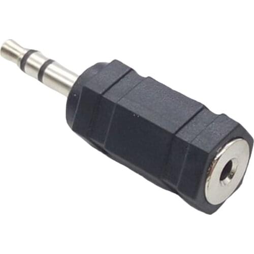 3.5mm To 2.5mm Adapter For Smartphone Mono Earphone Audio Connector Stereo Plug Practical Jack Multifunction Universal Straight