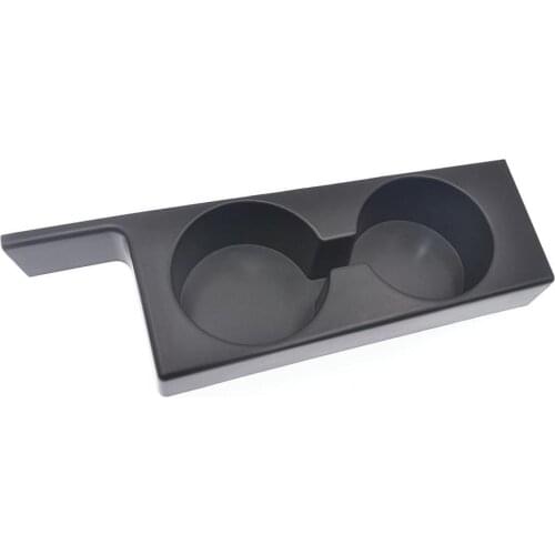 E39 Water Cup Holder With Clearance Vehicle Car-Style Double Car Storage Box Front Console Cup Holder ABS