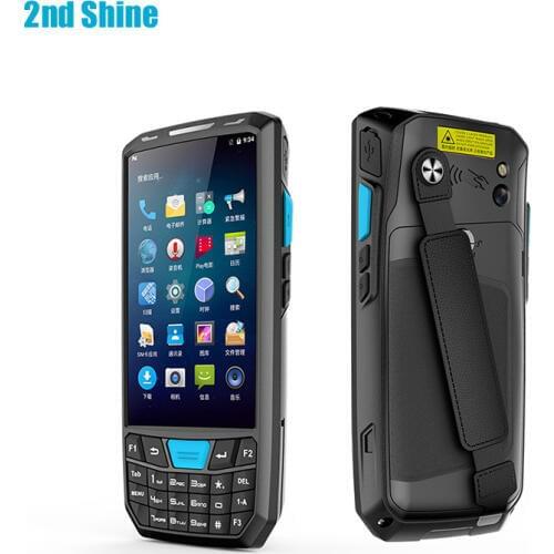 IOT Android OS Data Collection Terminal Barcode Scanner Rugged Phone Handheld Terminal 4.5 inch for Retail Quad-Core 1.3G
