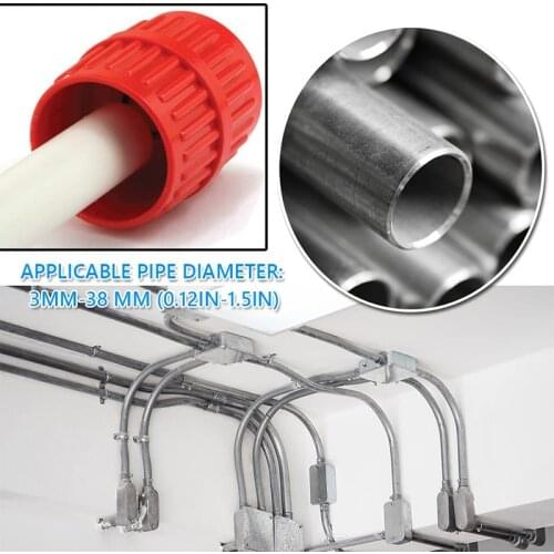 Brass Pipe Chamfering 3mm-40mm Internal External Tube Pipes Metal Tubes Heavy Duty Deburring Tool