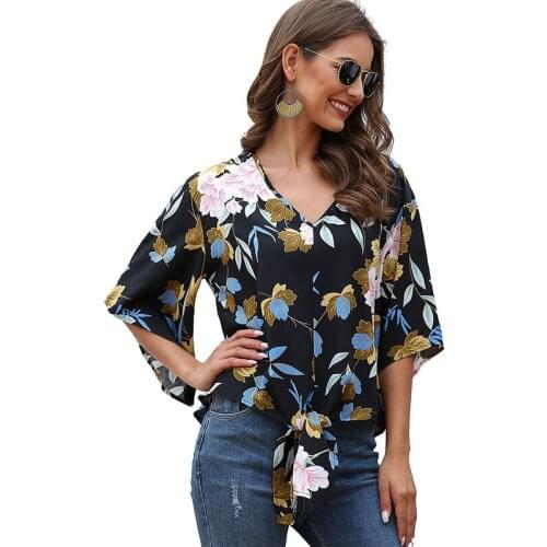 Maitrces Womens Chiffon Blouses