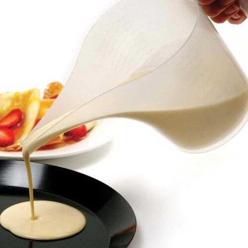 Tip Mouth Plastic Measuring Jug Cup Graduated Surface Cooking Kitchen Bakery Tool Supplies Liquid Measure Jug vaso medidor