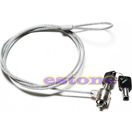 Newest Arrival 4 Digit Security Password Computer Lock Anti-theft Chain For Notebook PC Laptop Anti-theft lock