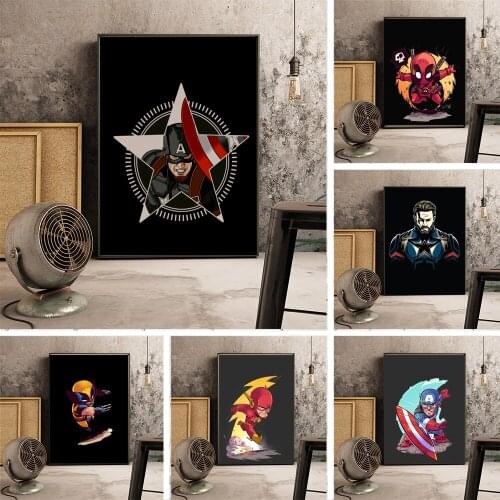 Marvel Captain America Full Square/Round Diamond Painting Disney 5D DIY Diamond Embroidery Mosaic Cross Stitch Kits Home Decor