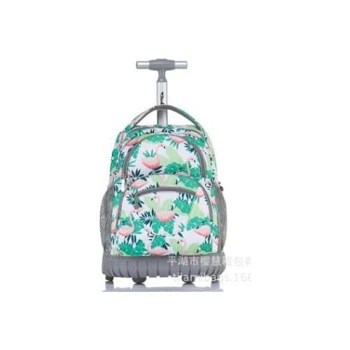 School bag wheels School Rolling backpack Bags kids travel trolley backpack 16 inch Children school wheeled backpack for girl