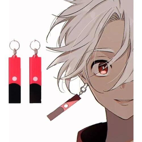 Tokyo Revengers Tokyo Manji Gang Earrings Mitsuya Takashi Acrylic Resin Earrings Anime Izana Kurokawa Cosplay Props Jewelry