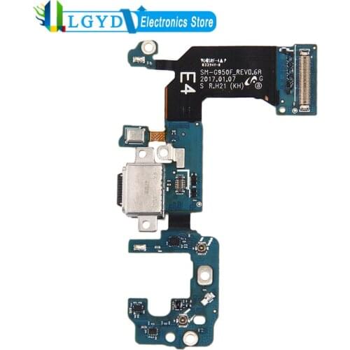 USB Charging Port Board Replacement for Samsung Galaxy S8 / G950F / G9500 / G950U Phone Charging Flex Cable Spare Part